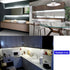 20FT White LED Strip Lights - Dimmable 6000K 360LEDs, Under Cabinet Tape with UL Power Supply