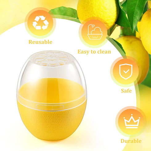 Vegetable and Fruit Storage Containers for Fridge, 4 Pcs BPA Free Reusable Food Saver for Keeping Food Fresh Longer