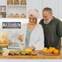 5.5 16.5 inch Kitchen Sign Wooden Plaque, The Heart of Home - Kitchen Signs for Above Cabinets, Grey Decor Accent Home