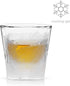 Viski Glacier Whiskey Glass - Double Walled Chilling Glass, 6 Ounces, Clear Glass, Set of 1