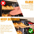 Wood Oven Rack Puller Tool, Long Handle Push Pull Accessory for Toaster Oven, Prevent Scalding, Kitchen Use