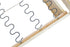 House2Home 18" Sofa Upholstery Spring Replacement, 2pk Repair Kit for Furniture Chair Couch, Includes Screws, Clips