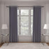 Brown Curtain Rods for Window 32 to 78, 5/8 inch Splicing Single Window Curtain Rod Set with Brackets