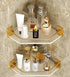 Shower Corner Caddy with Hooks , 2 Pack Luxury Organizer with Upgraded
