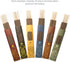 Jembrana Incense Sticks Mix, 6 Scents (144 Sticks Total), 24 Sticks Each of Sandalwood, Amber, and More