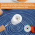 Small Marble Rolling Pin Pizza Roller, Non-Stick T-Type Pastry Roller for Cake Baking, Tortilla & Cookies