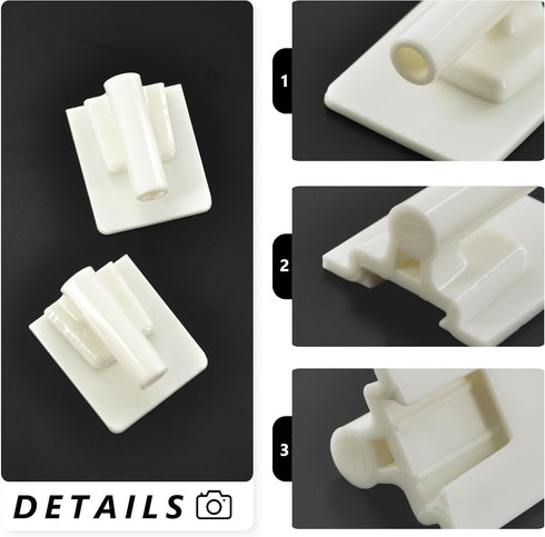 241779401 1512662 Refrigerator Door Hinge Pin Compatible with Frigidaire, Replace AH2358752, EA2358752, PS2358752 (2
