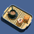 Eco-Friendly PP Dish Tray Drying Rack, Double-Layer Plastic Drainage Rack for Kitchen Countertops