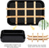 Bamboo Wooden Soap Dishes for Shower with Drainage for Bathroom Bar Soap Holder Soap Holder Sink Deck Bathtub Shower