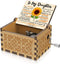 Sunflower Wooden Engraved Colorful Music Box, You are My Sunshine, Laser Wood Musical Box Gifts for Mom to Daughter