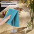 Hand Towel Holder Stand for Bathroom Vanity Countertop Stainless Steel T-Shape Free Standing Towel Rack Stand Towel Bar for Bathroom Kitchen (Brushed Nickel) by exilon
