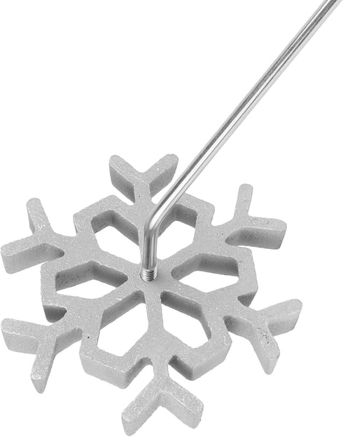 O'CREME Christmas Rosette Iron Snowflake