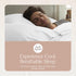100% Organic Cotton Pillow Cases Queen Size Set of 2, 300 Thread Count, GOTS Certified, Soft & Breathable Pillowcases,