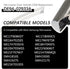 DE94-02933A Microwave Door Handle, Compatible with Samsung Microwaves, Replaces AP5622966, Kitchen Appliance Parts