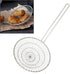 Hicook Stainless Steel Kitchen Spider Strainer Skimmer Ladle for Pasta, 7 inches