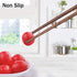 GLAMFIELDS 12 Inches Long Wenge Wood Chopsticks, Reusable Chinese Style Kitchen Chop Sticks, 2 Pairs