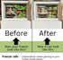 Evelots Wire Rack Cabinet Shelf Organizer - 2 Pack Sturdy Metal Riser Shelf for Kitchen, Freezer, Pantry