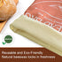 2-Pack, Bread Bags for Homemade, Beeswax Reusable Bread Bag for Sourdough XL-Reusable Waxed Food Storage Bag to Keep