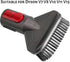 Stubborn Dirt Tool Attachments for Dyson Gen 5, V15, V12, V11, V10, V8, V7 - Hard Bristle Vacuum Cleaner Accessories, Replacement Parts