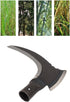 Zunate Double Scythe - High Manganese Steel Double Sickle - Ideal Gardening Tool for Outdoor Grass Cutting, Vine
