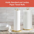 41078 2 1 Count, Spectrum Diversifies Designs Paper Towel Holder, Ounce, Satin Nickel