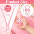 51 50 Geetery Pcs Don't Say Baby Game Sign Cool Baby Shower Game Pacifier Necklace Wooden Don't Say Sign Plastic