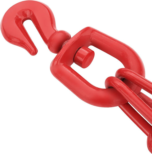 Earth Worth 83-DT5208 17-Inch Swivel Tongs, Red