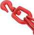 Earth Worth 83-DT5208 17-Inch Swivel Tongs, Red