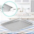 PLASTICPRO Aluminum Pans 10 Pack, Disposable Cookie Sheets 13 x 17 Baking Pans, Premium Quality Heavy Duty