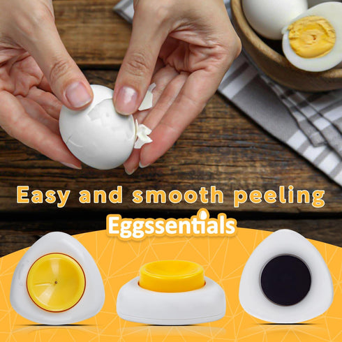 Eggssentials Egg Piercer to Cook Hard Boiled Eggs - Sturdy Base and Sharp Pin to Pierce Raw Eggs.