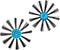 1624772 Edge Brushes Replacement for Bissell SpinWave Wet & Dry Robotic Vacuum, 2 Pack