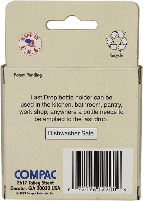 COMPAC HOME Last Drop Bottle Stabilizer, Access Every Last Drop of Ketchup, BBQ Sauce, Mustard, for the Kitchen