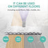 4 Pack Washable Steam Mop Pads for Shark S3500 Series S3501 S3601 S3550 S3901 SE450 S3801CO S3601D