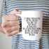 YouNique Designs Brother Coffee Mug, 11 Oz, Funny Gifts from Sister, Birthday Gifts for Brother Adult