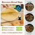 ANKEWY 17x13 Inch, 2 Packs Beeswax Bread Bags for Sourdough & Homemade Bread XL Reusable Bags for Homemade Bread