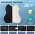 QUTOOL Lumbar Support Pillow for Car, Truck Accessories Travel Essentials, Memory Foam Back Cushion for Driving Seat