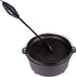 Camp Dutch Oven Lid Lifter Black 9 MM Bar Stock for Lifting and Carrying Dutch Ovens by Crucible Cookware