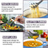 TeamFar Kitchen Utensils Set of 7, Silicone Cooking Tools with Wooden Handles for Baking, Mixing, Non-toxic