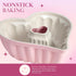 Paris Hilton Heart Shaped Fluted Cake Pan, 9-Inch Cast Aluminum with Clean Ceramic Nonstick Bakeware