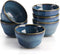 Peohud 6 Pack Small Dessert Bowls, 8 Ounce Porcelain Pinch Bowl Ramekins for Dessert, Pudding, Soup, Dipping Sauce