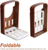 Kitchen Toast Slicer, Folding Bread Cutter Sandwich Maker with 4 Thickness for Homemade Bread