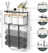 Bathroom Towel Racks, Metal Towel Holder with Storage Basket, Wall Rack for Rolled Towels, Small Bathroom Shelves.