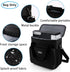 BAGLHER Coffee Maker Storage Bag, Waterproof Travel Organizer Case for Kering Coffee Machines, Black
