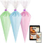 Kootek Piping Bags, Disposable Pastry Bags, 16 Inch, 100 Pcs Anti Burst Large Icing Bags for Baking