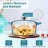3 LIANYU QT Dutch Oven with Lid, Enameled Cast Iron Dutch Oven Pot, Nonstick Heavy-Duty Round Cooking Stock Pot