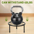2 Pack 7.8" ESRICH Metal Plant Stand Indoor , Black Plant Stands Outdoor, Rustproof Round Heavy Duty Flower Pot Stand