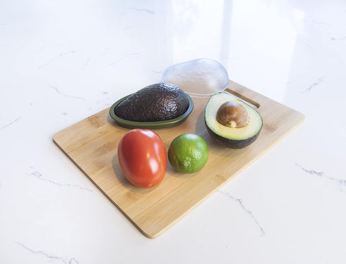 Joie Fresh Pod Avocado Storage Container with Clear Snap-On Lid, Keeps Leftover Half Flavorful, BPA Free