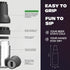 12oz, Asobu Frosty Beer Holder,Vacuum Insulated Double Walled Stainless Steel Beer Can and Bottle Cooler with Beer
