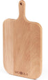 Individual Charcuterie Small Wood Cutting Board with Handle, 12.8 x 7.5 Inch (CB-001, Medium)