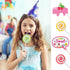 25Pcs Candy Land Photo Booth Props with Stick, Candyland Selfie Props for Candy Shop Party Supplies, Lollipop Birthday